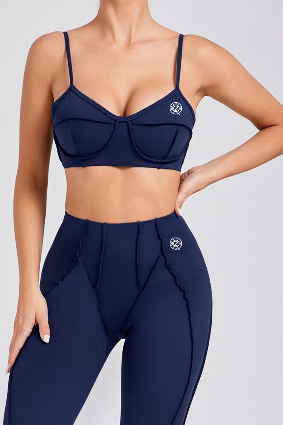 Oeqie Ribbed Gym Set